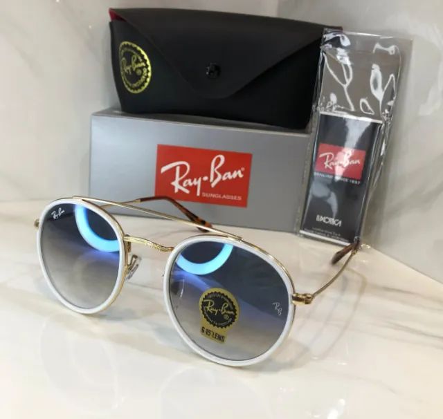 Óculos de sol Ray-Ban Round Blazer v5 ( Entrega Imediata )