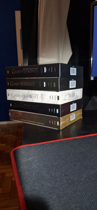 Box DVDs - Game of Thrones (1ª a 5ª Temporada Completa)