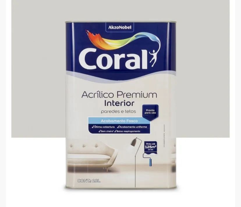 Vende se galão de 18 litros tinta acrilica