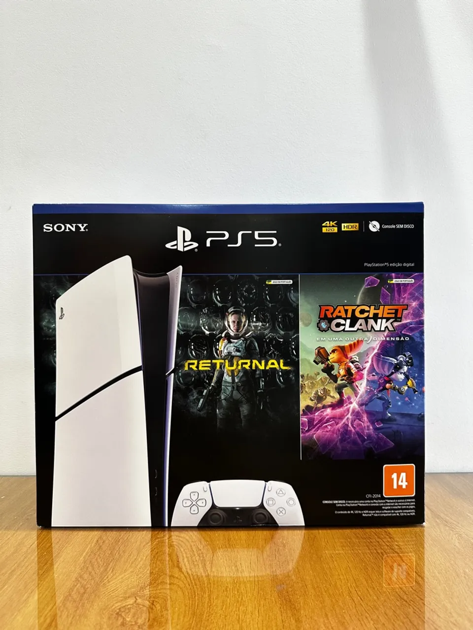 PS5 SLIM DIGITAL 1TB LACRADO. ACEITAMOS CARTOES!