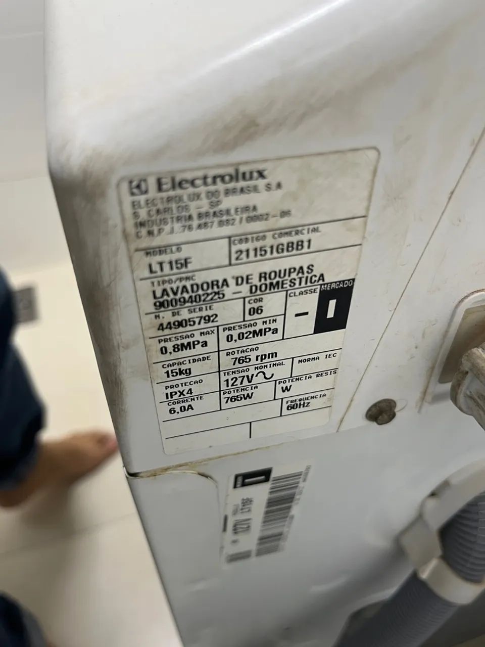 Máquina de Lavar Roupa Eletrolux 15kg - Foto 4