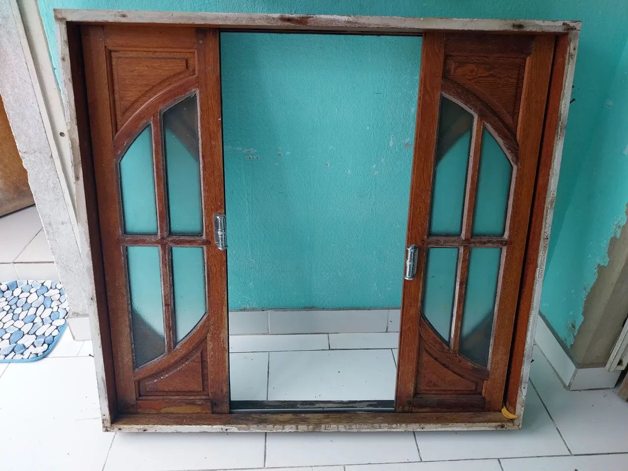 Janelas de madeira com vidros - Foto 3