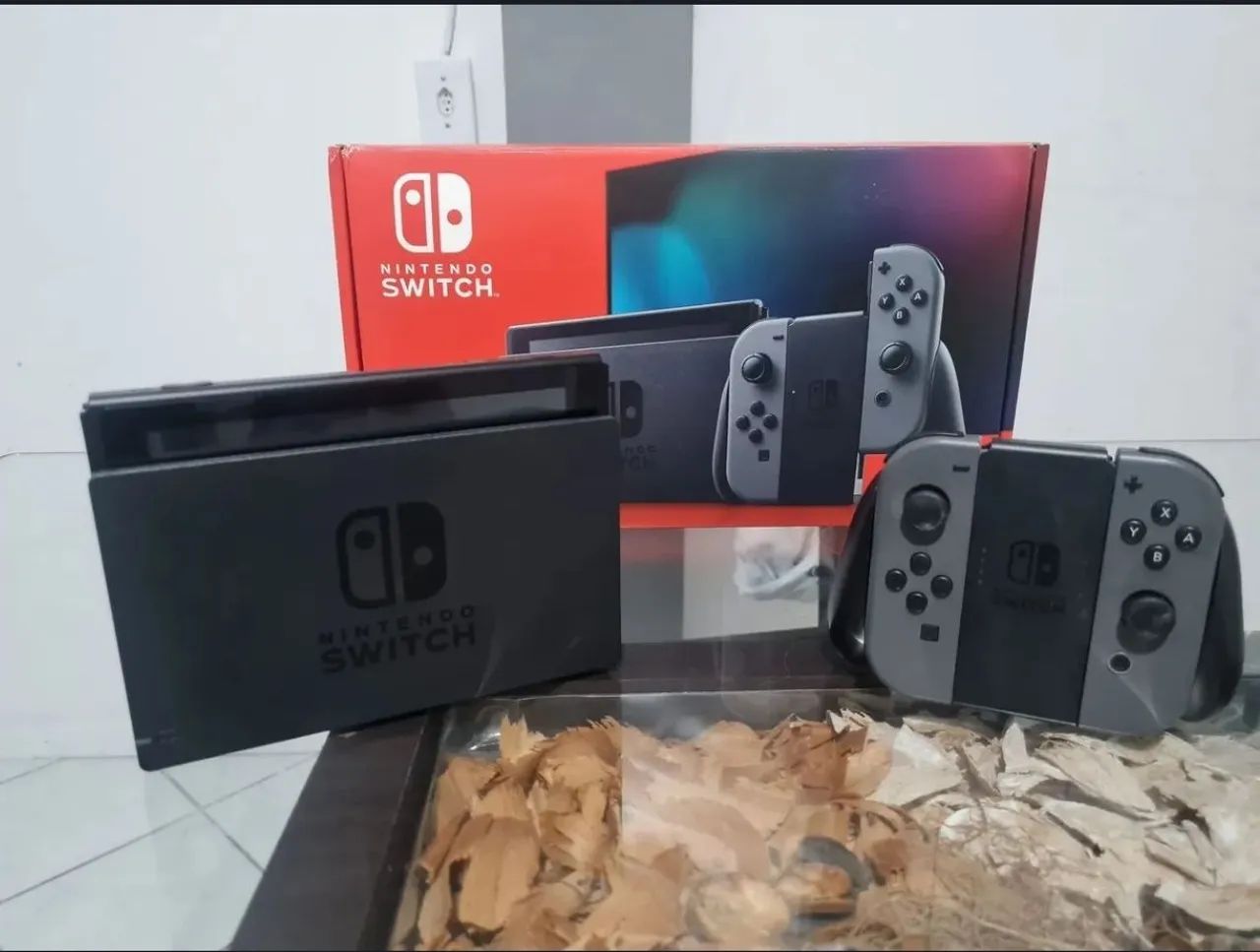 Nintendo Switch v2 desbloqueado, troco por drone. - Foto 5