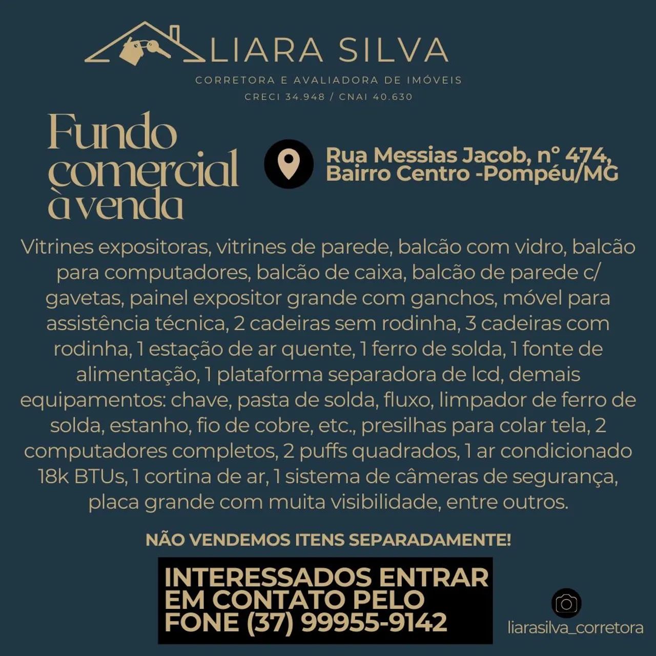 Fundo comercial à venda no centro de Pompéu/MG (Aceitamos propostas) - Foto 2
