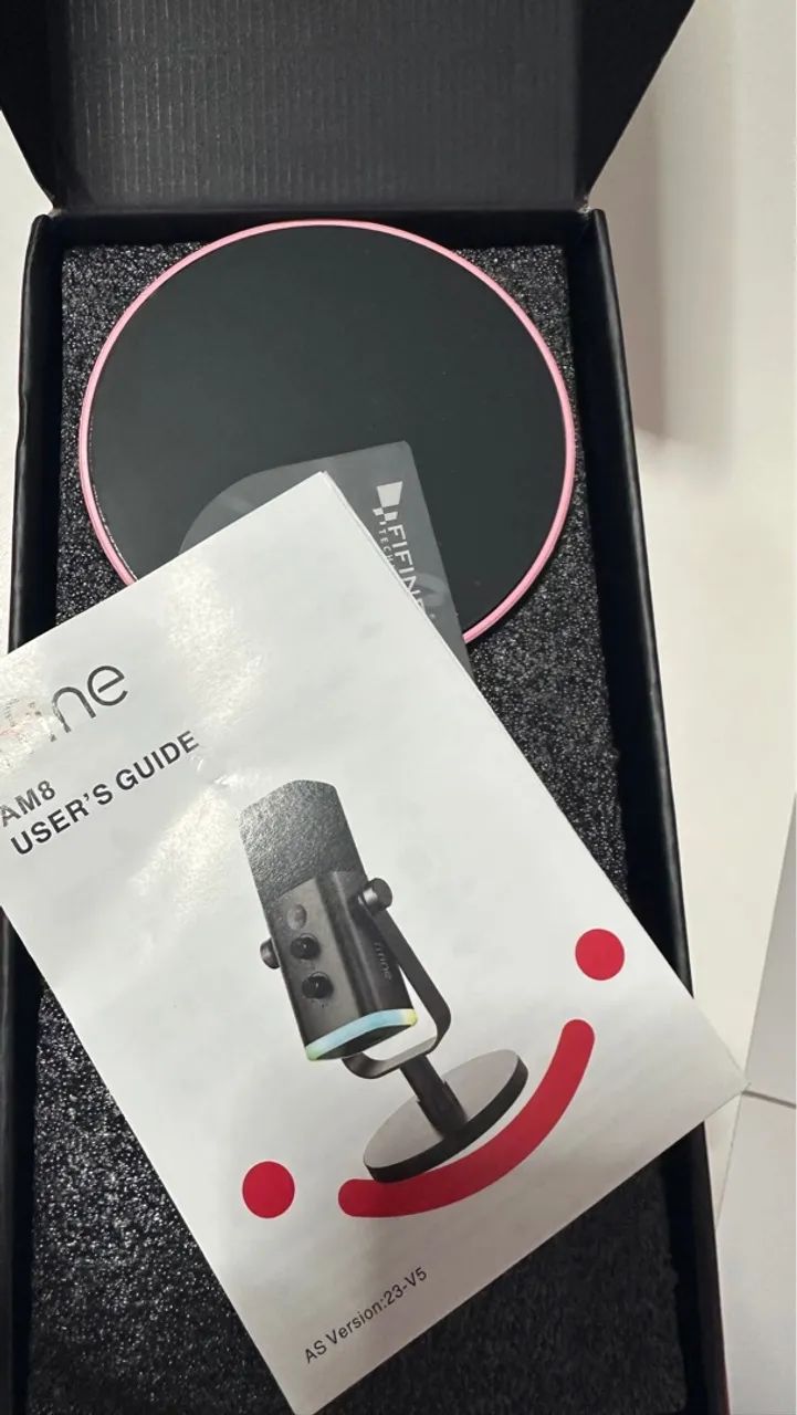 Microfone Fifine com Iluminação RGB para Streamers e Gamers - Foto 3