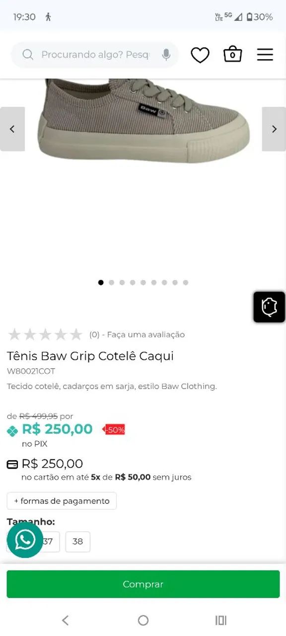 Tênis Baw Creme  - Foto 5