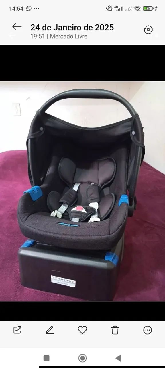 Bebê conforto Burigotto 