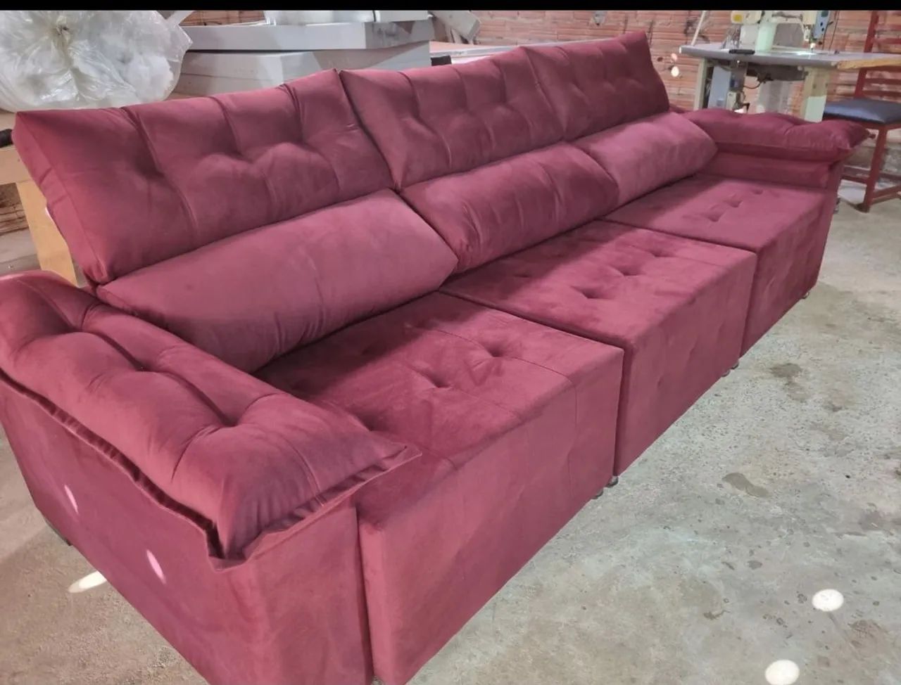 Sofá retrátil reclinável  - Foto 4