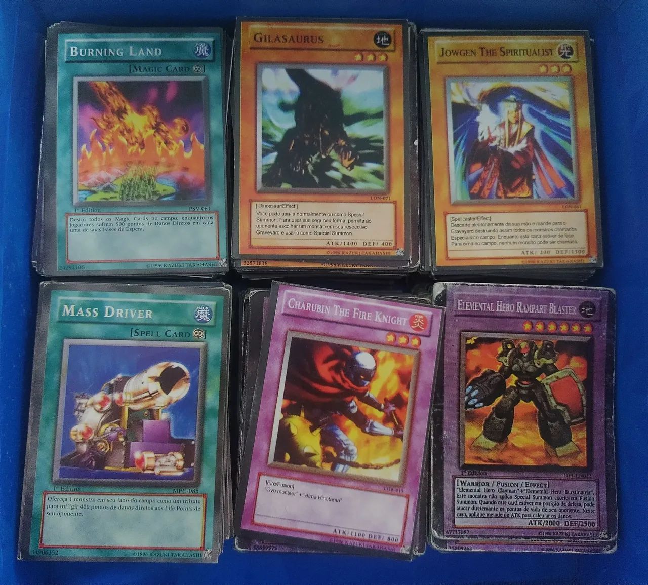 Cartas Yu-Gi-Oh! - Coleção Completa