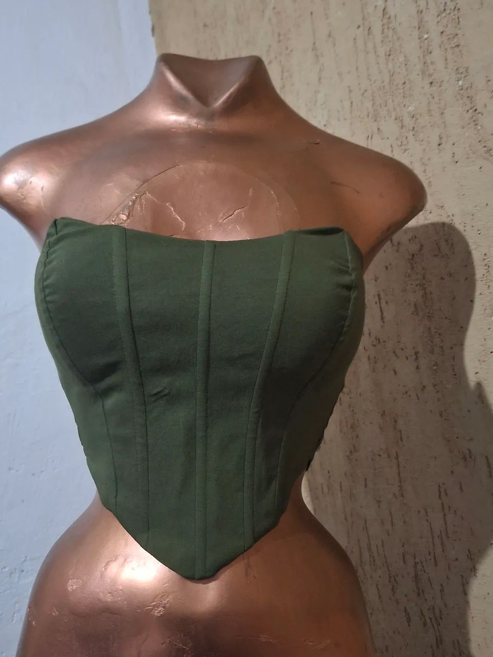 Cropped verde espatilho tm P  - Foto 3