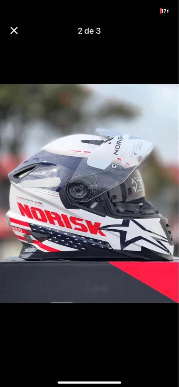 Capacete Norisk Vision Americano