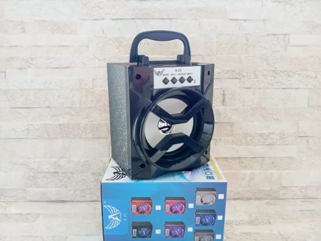 Caixa de Som Bluetooth Potente Radio Fm Recarregável - Foto 2