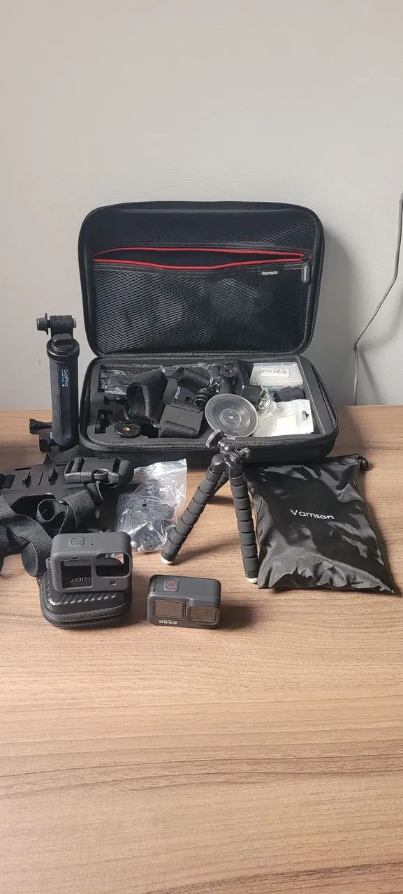 ? GoPro Hero 9 Black + 3 Baterias + Kit Completo - Foto 4
