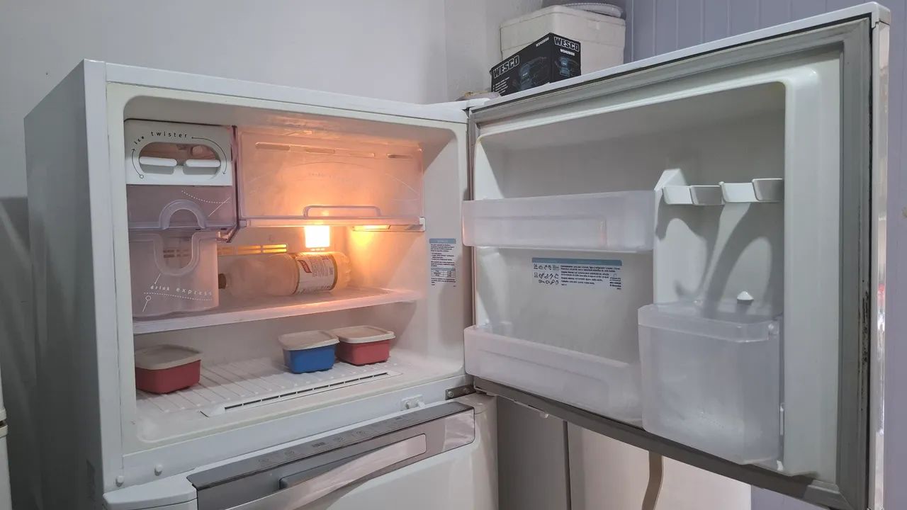 Geladeira Electrolux Duplex Branca - Foto 2