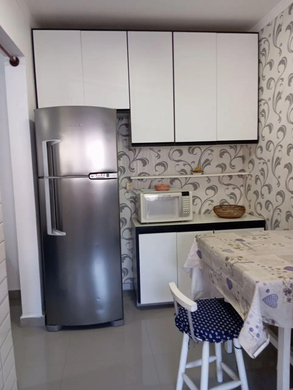 Apto Guilhermina 1 dorm Praia Grande. - Foto 2