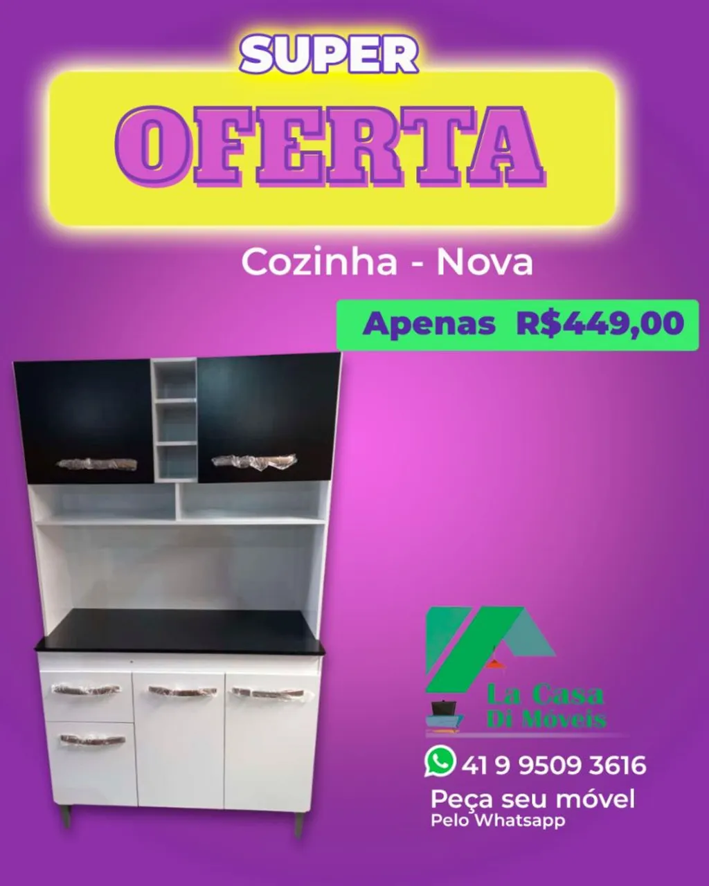 Cozinha Nova - Super Oferta!
