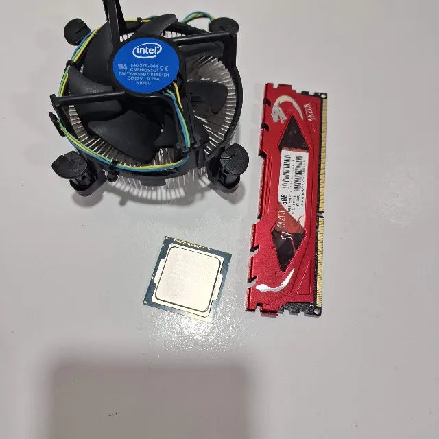 Kit Processador intel Core i3-4160 com cooler + Memória Ram DDR3 8GB 1600mhz Jazer