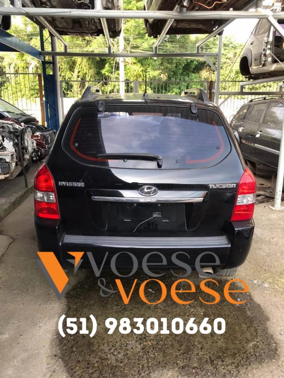 Sucata Hyundai Tucson 2.0 2008 automatico venda em peças