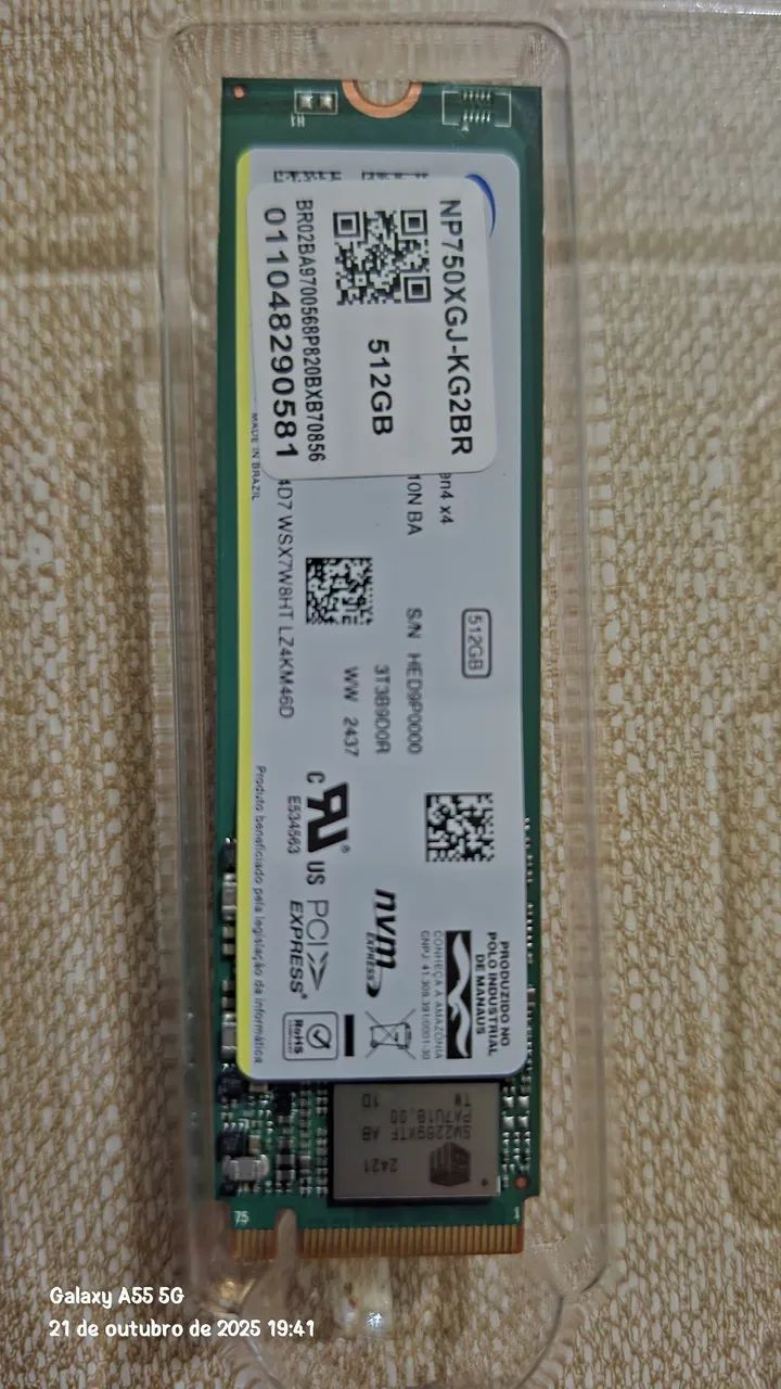 SSD NVME M2 512GB HANA (ORIGINAL SAMSUNG) 