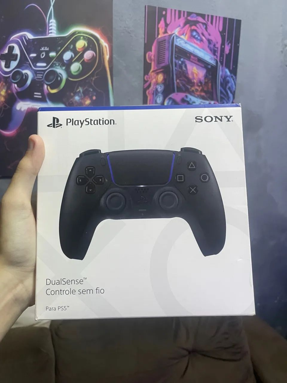 Controle PS5 DualSense Midnight Black( Na Caixa ) - Foto 4