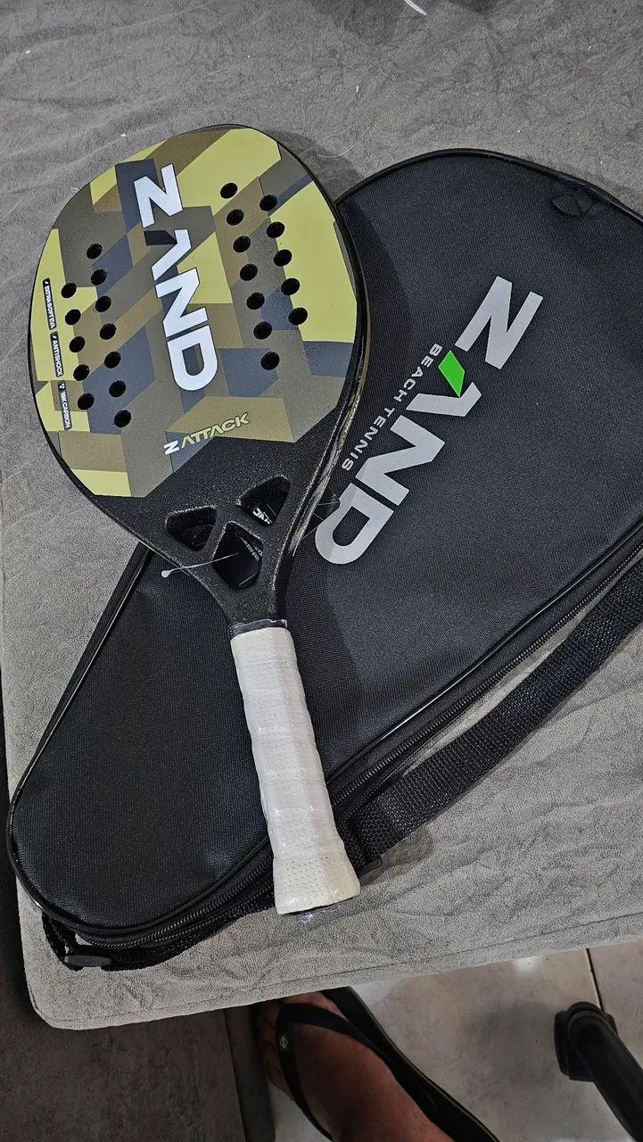 Raquete de Beach Tennis Zand Z Attack 18K - Esportes Aquáticos