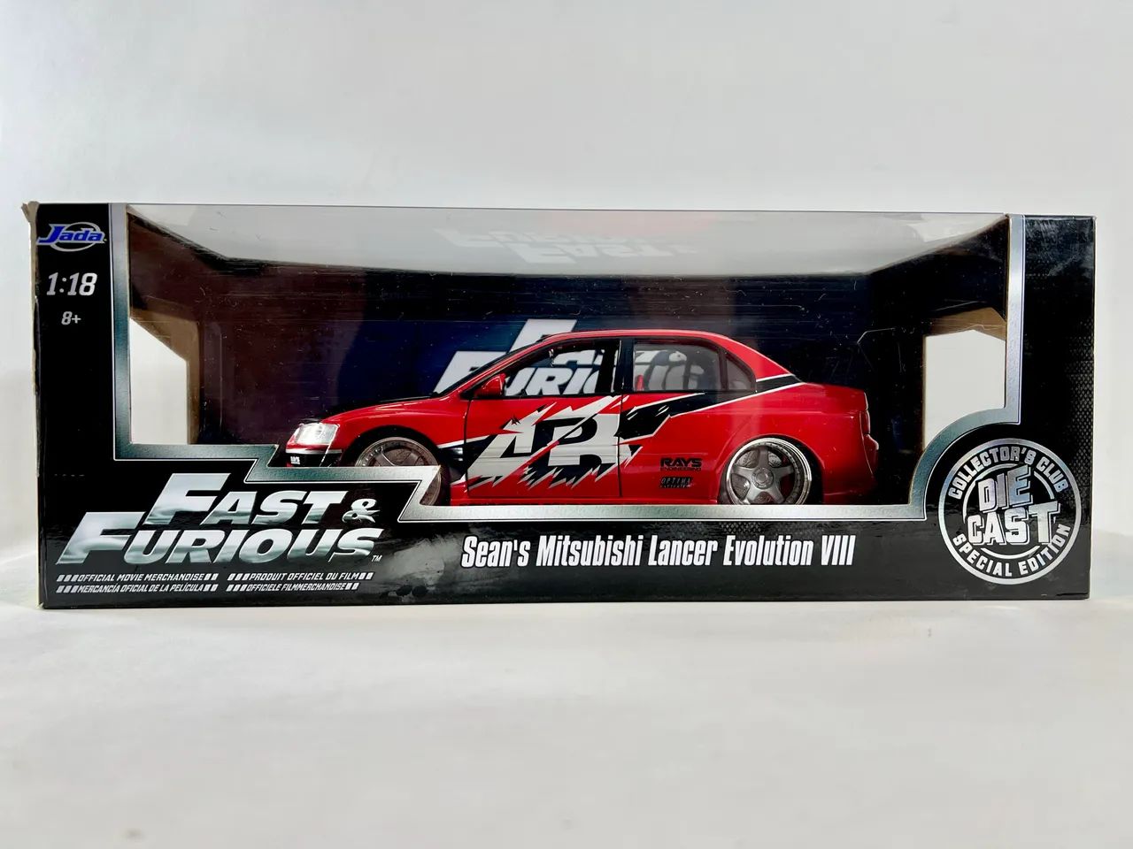 Mitshubishi Lancer Evolution VIII Fast & Furious Jada 1:18