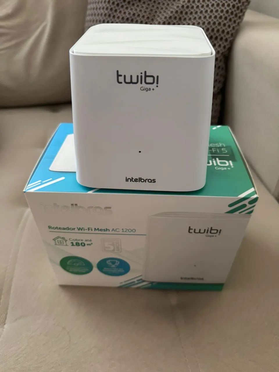 Roteador Mesh Intelbras Twibi Giga+ somente 1 unidade 