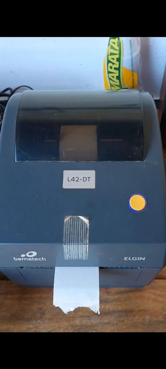 Máquina impressora adesiva de preço 