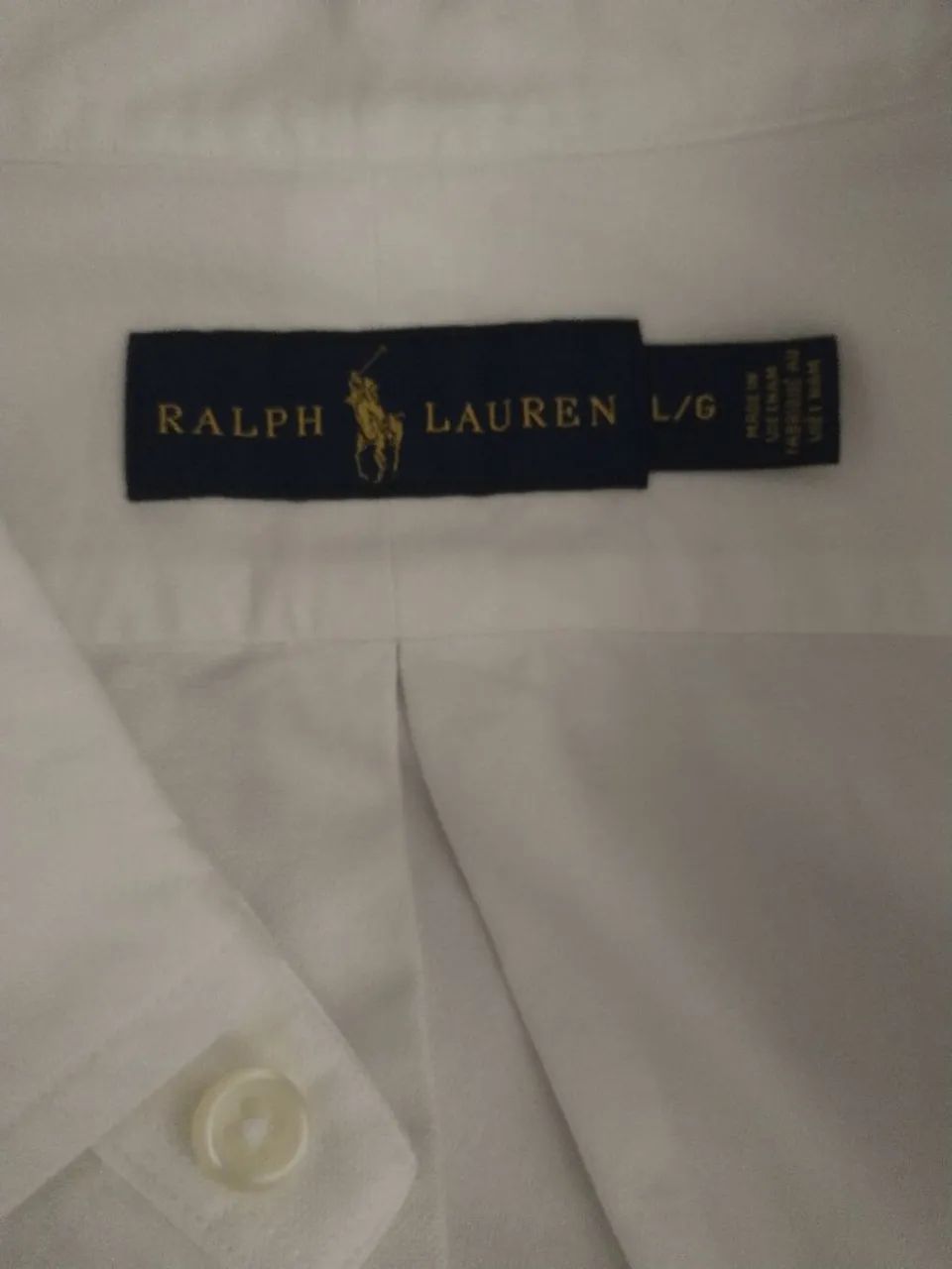 Camisa Ralph Lauren branca colored  - Foto 2