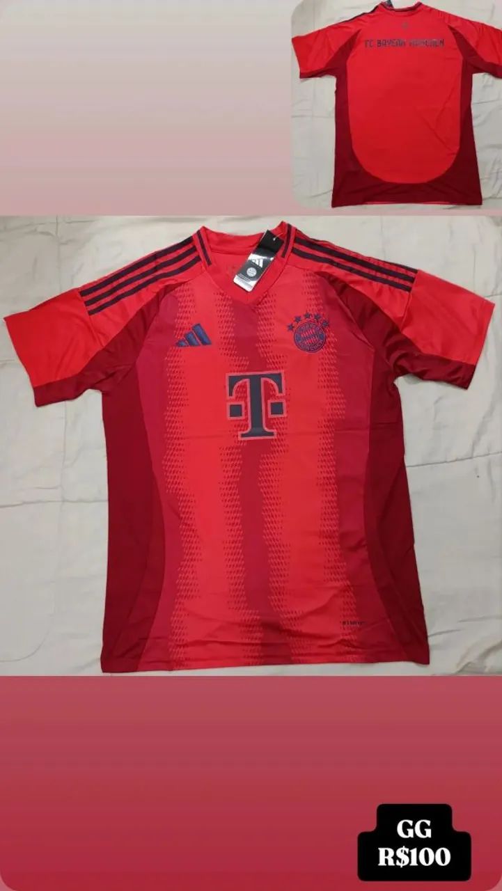 Camisa do Milan, Flamengo, Palmeiras, Botafogo entre outros  - Foto 2