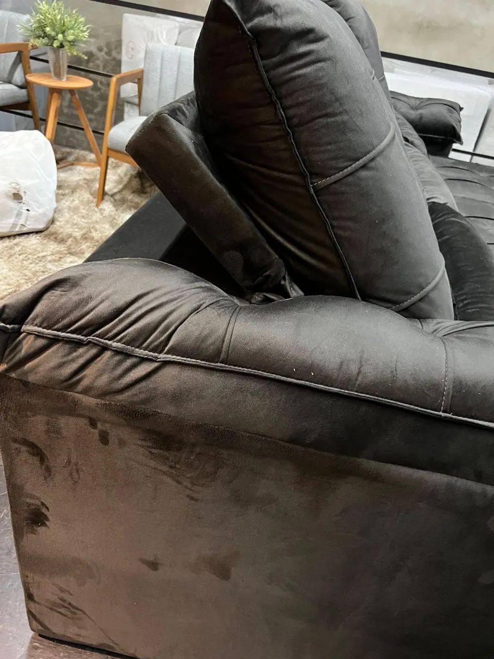 Sofá Cinza Modular  - Foto 4