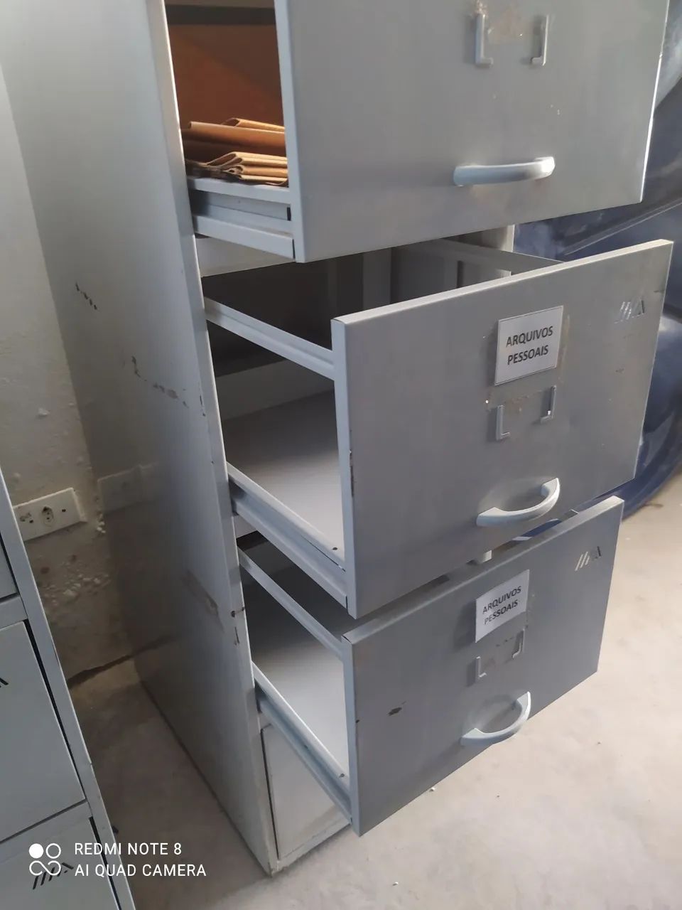 Armário de aço com 4 gavetas - Foto 2