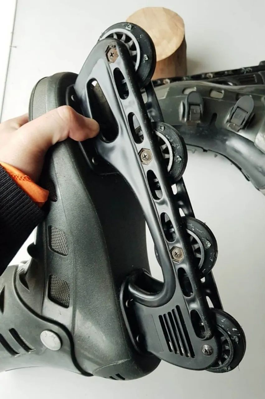 Para Manutenção ou Aproveitamento! Patins Roller Inline - Usado  - Foto 2