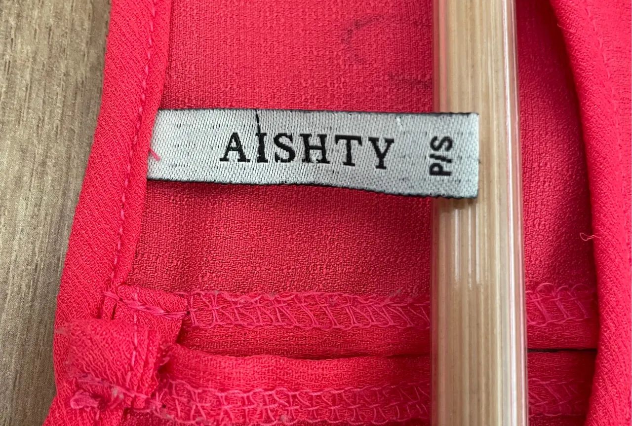 Blusa tam P feminina rosa com amarração Aisthy - Foto 2