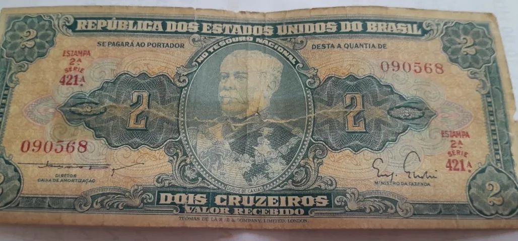 Cédulas Antigas - Cruzeiro e Cruzado - Foto 4