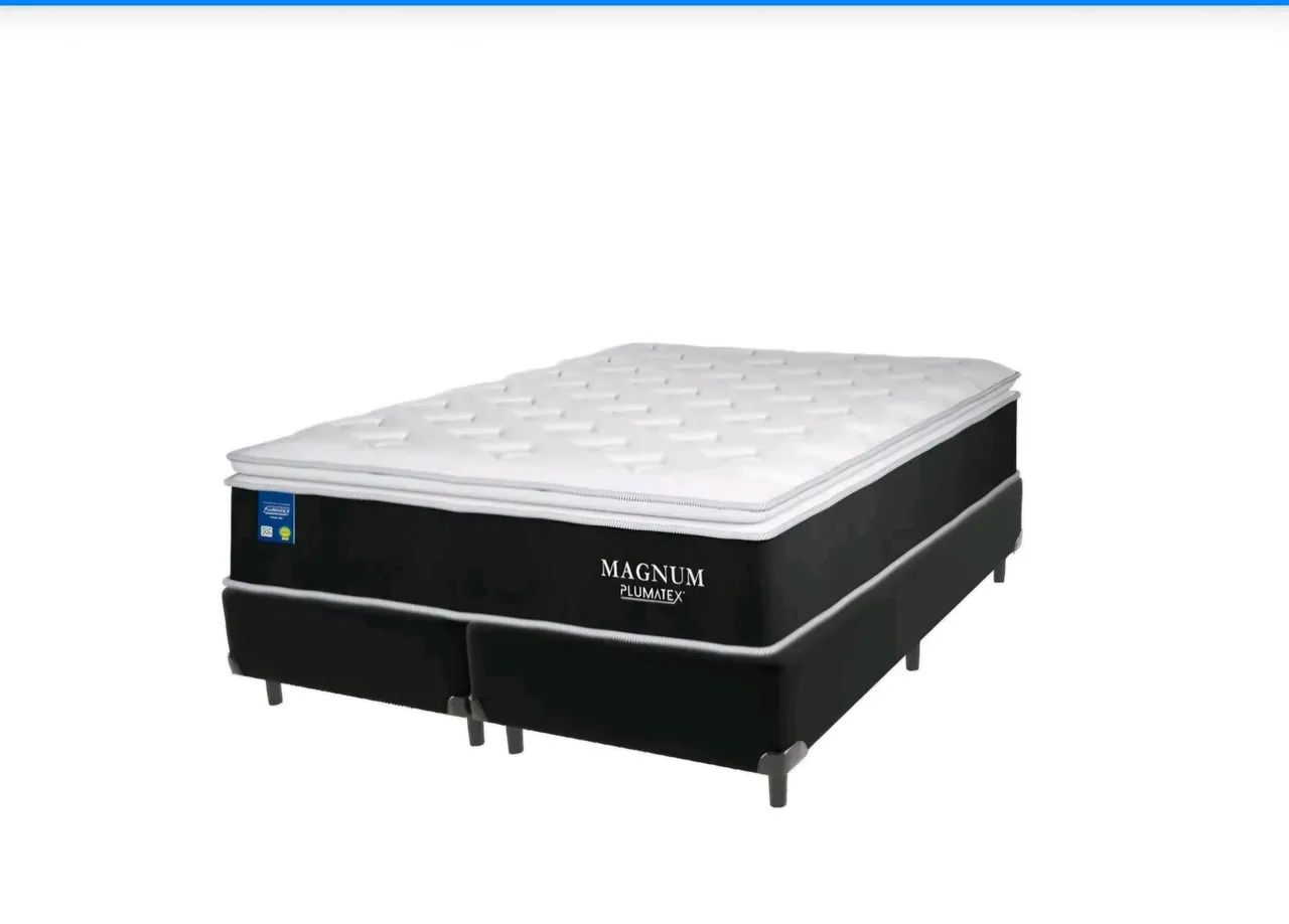 Colchao Box Queen Nova Nunca Usada - Foto 6