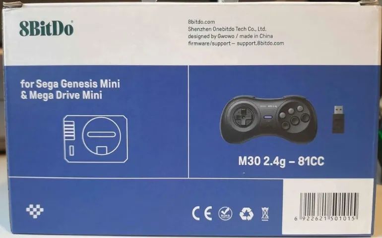 controle 8bitdo mega drive mini - Foto 2