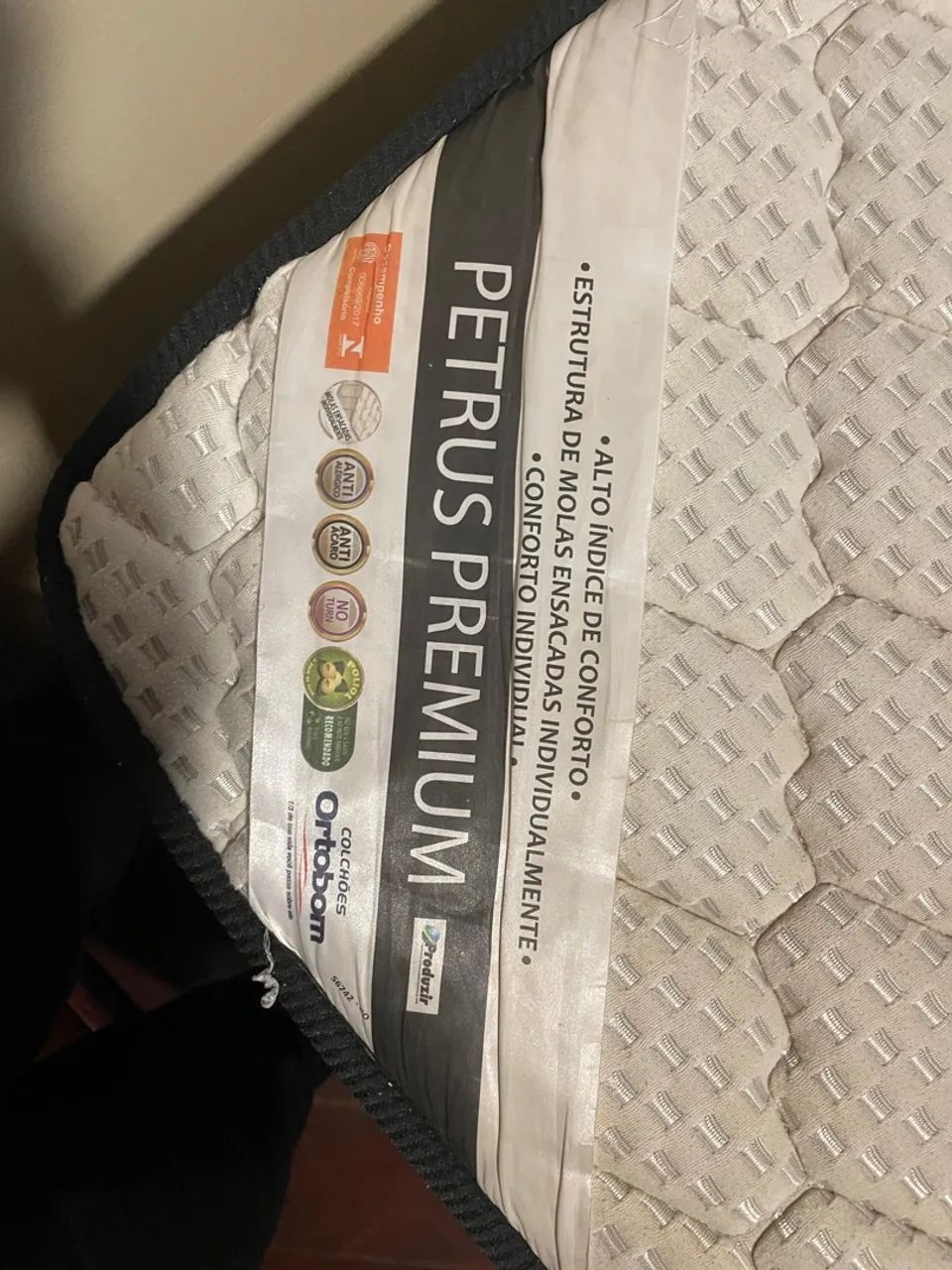 Cama Box Super King Size Ortobom Petrus Premium - Foto 5