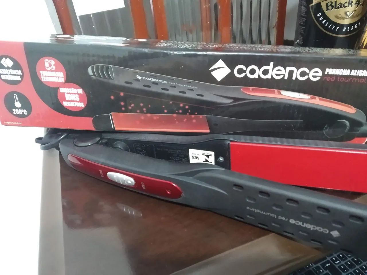 Prancha Alisadora Cadence Red Tourmaline