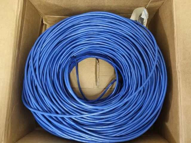 Caixa De Cabo De Rede 1000Gb Cat.6+, Cm 305 Metros, 24 Awg,- 100% Cobre + Brindes ! - Foto 3