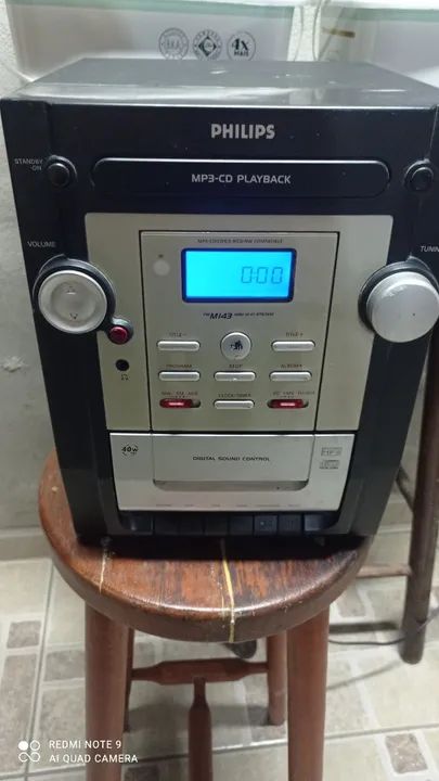 micro system philips defeito