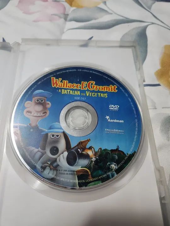 DVD do filme A Batalha dos Vegetais - Foto 2