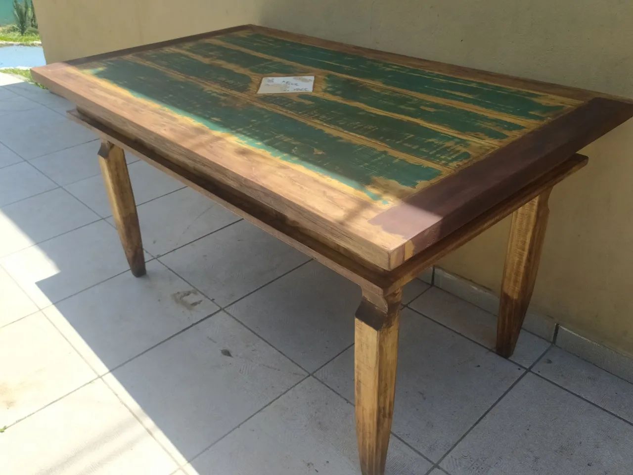 Mesa de madeira rústica NOVA PREÇO DE FÁBRICA!!! - Foto 2