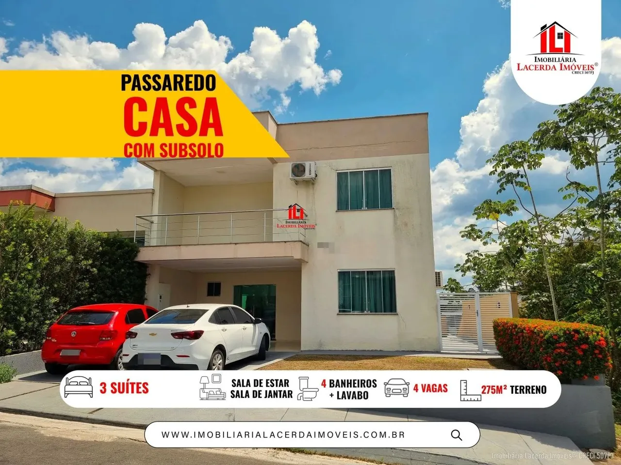 Casa em Condomínio para Venda em Manaus, Ponta Negra, 3 dormitórios, 3 suítes, 5 banheiros