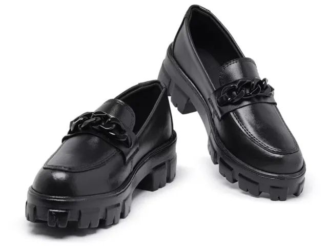 Mocassim tratorado feminino