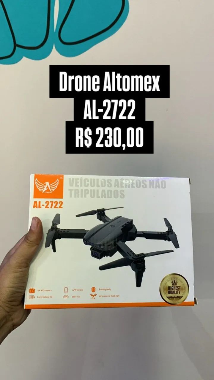 Drone Altomex / AL-2722 / R$ 230,00 | Novo | Loja Física 