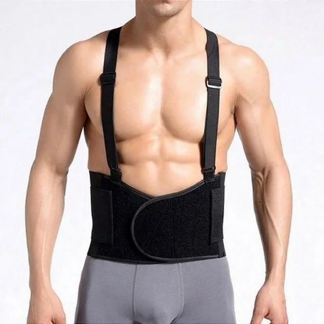 Cinto De Ajuste Para Peso Lombar Corretor Postural Coluna - Foto 2