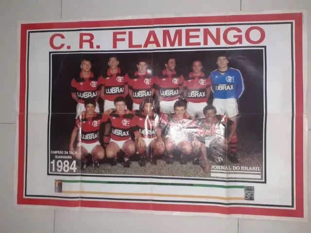MATERIAL RARÍSSIMO DO FLAMENGO! REVISTAS, POSTERS, ETC - Foto 2