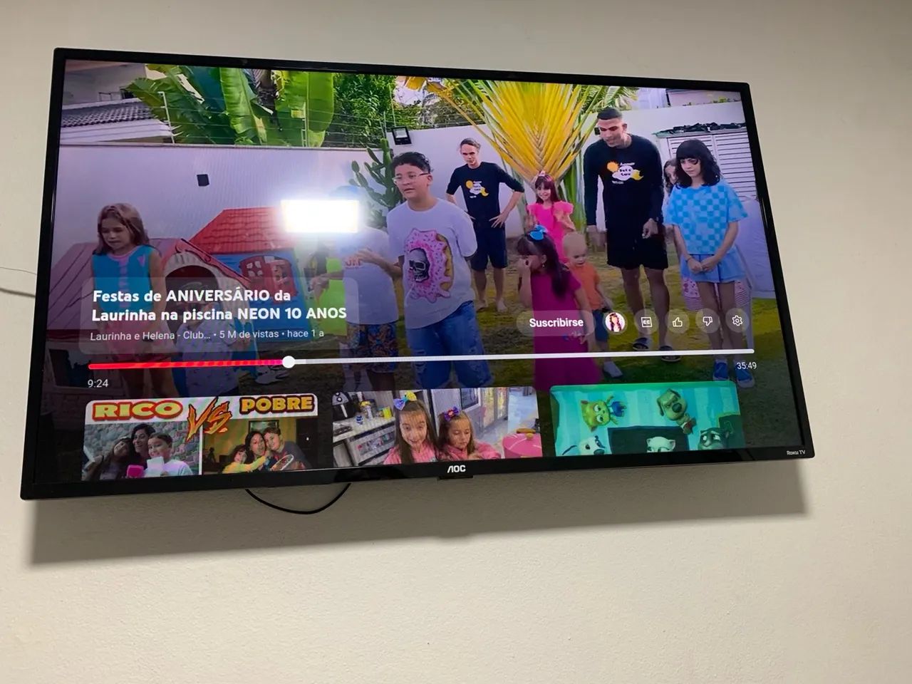 TV AOC Smart 43 polegadas