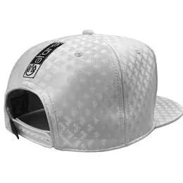 Boné E-STARS Compton aba reta Branco - Foto 3